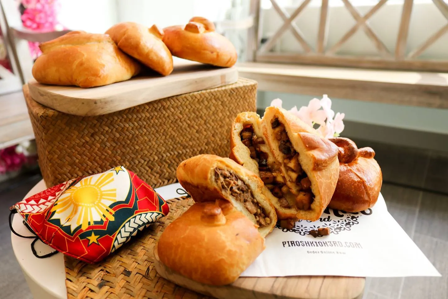 Vegan Tofu Sisig Piroshki